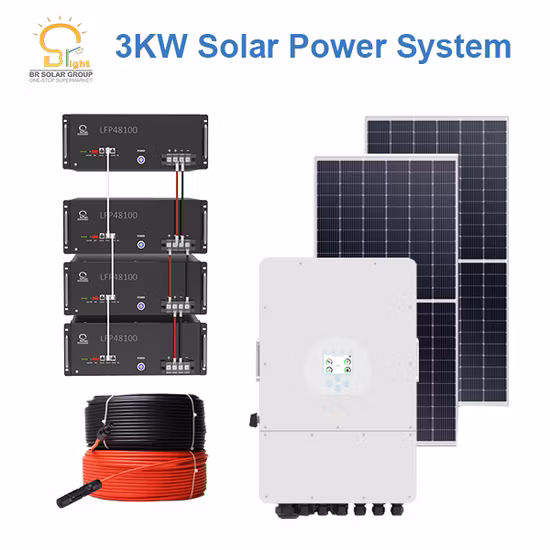 5kw 10kw 15kw 20kw 30kw Batería de litio personalizada Híbrido fuera de la red Paneles solares Sistema de energía para el hogar Sistema de energía solar
