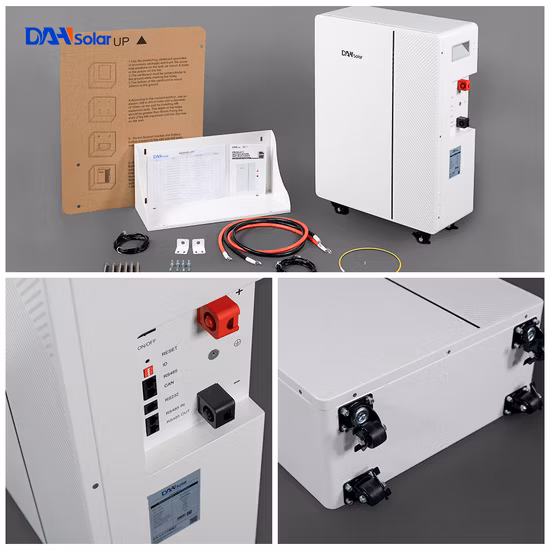 Almacenamiento de baterías solares 24V 200ah Empresas de almacenamiento