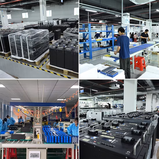 Vida de ciclo larga 6000 ciclos 48V/51.2V LiFePO4 Batería de hierro de litio Almacenamiento de batería solar