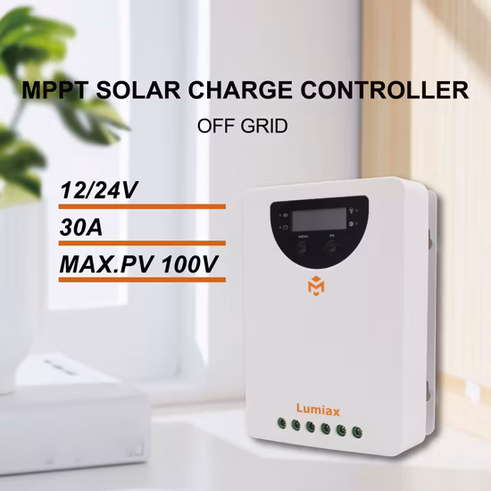 Controlador solar de 12V / 24V / 48V 30A Controlador de cargador de sistema solar MPPT
